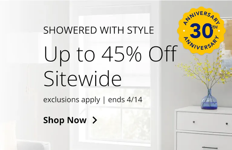 Up to 45% Off Sitewide