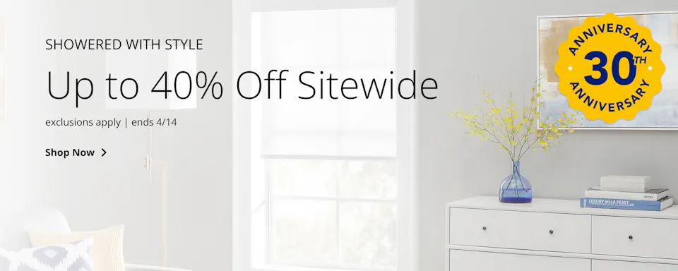 Up to 40% Off Sitewide