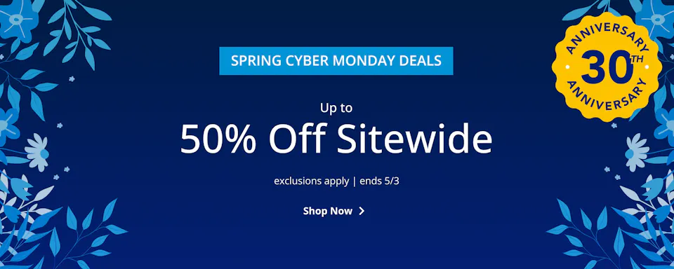 Up to 50% Off Sitewide