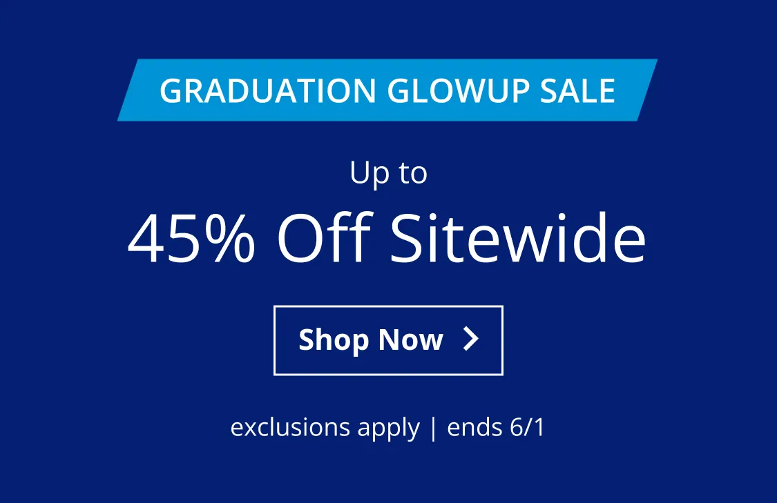 Up to 45% Off Sitewide