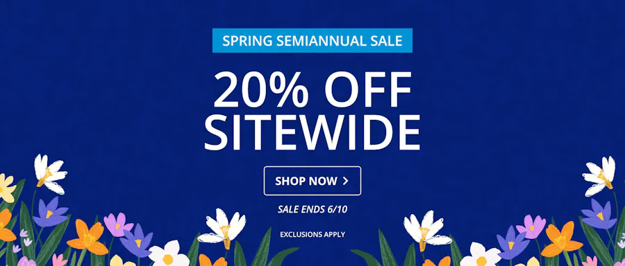 20% Off Sitewide