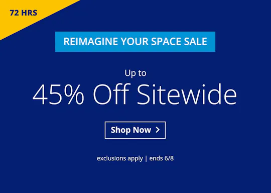 Up to 45% off Sitewide