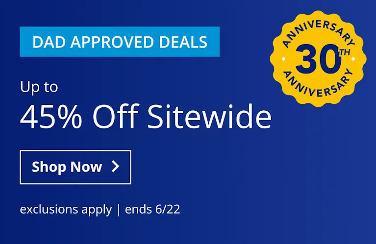 Up to 45% Off Sitewide