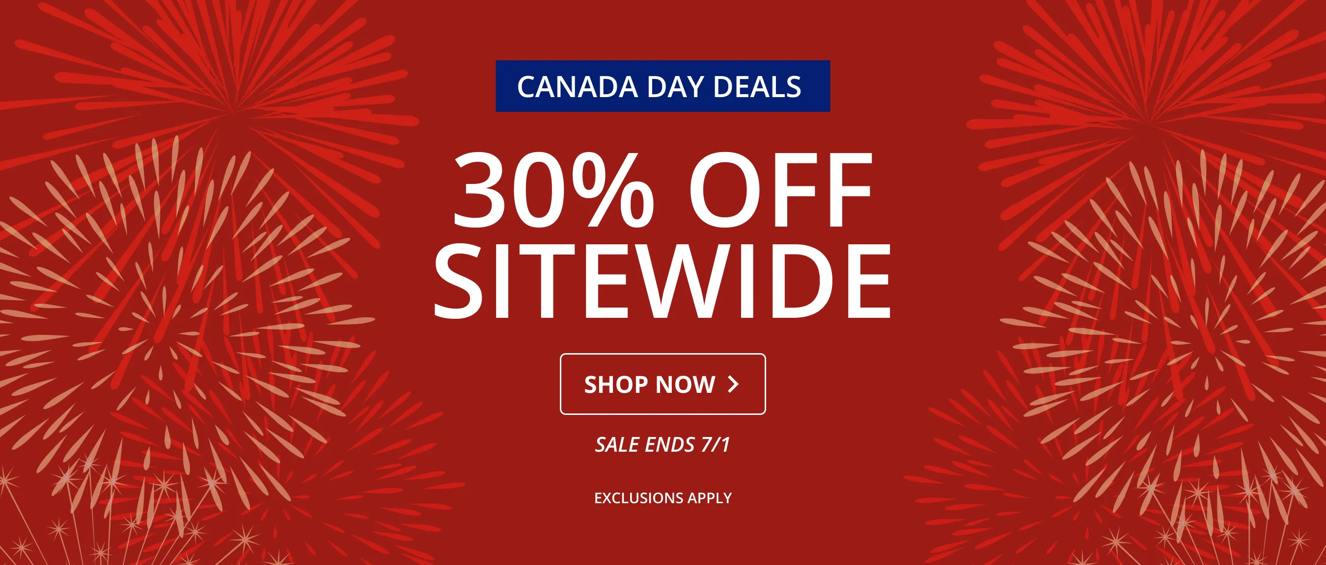 30% Off Sitewide