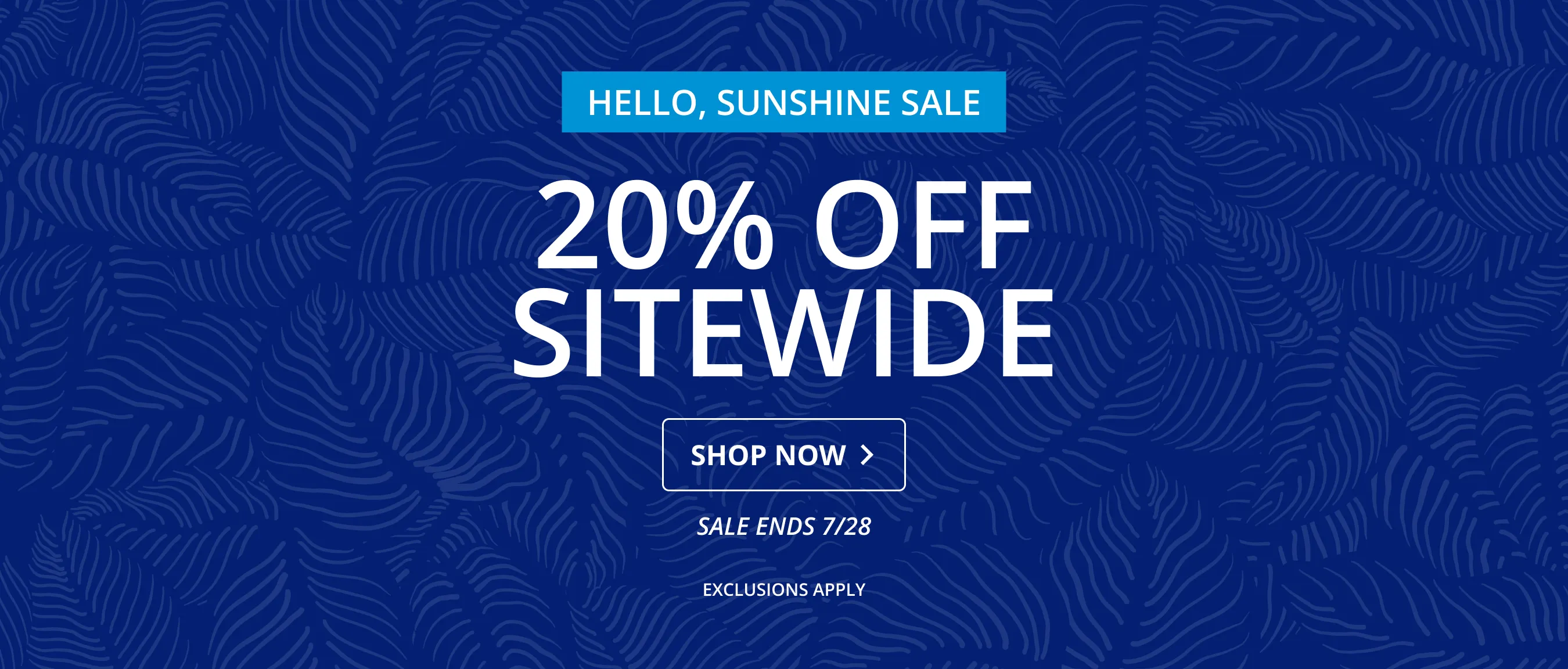 20% Off Sitewide