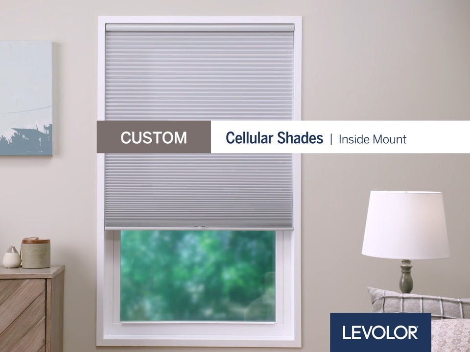 How to Install Levolor Inside Mount Cellular Shades