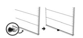 attaching handles for roman shades