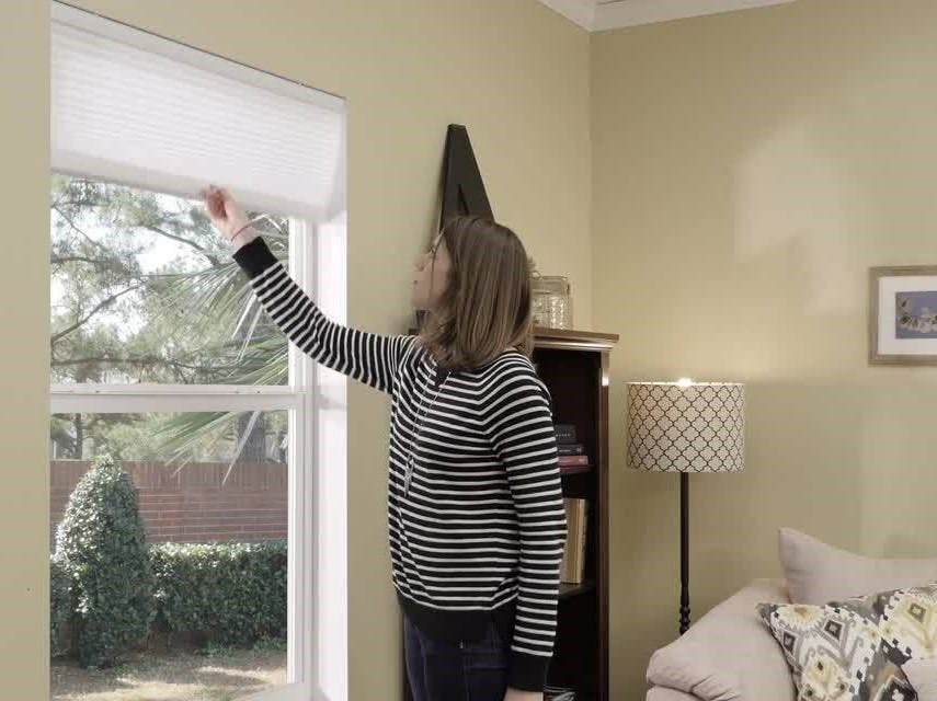 Cordless Lift for Cellular Shades