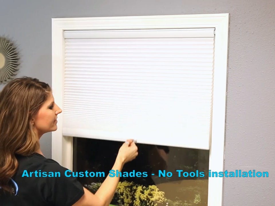 Artisan No Tools Cellular Shades | Blinds.com