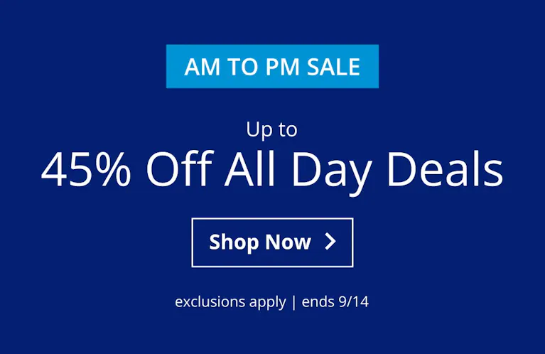 Up to 45% Off All Day Deals