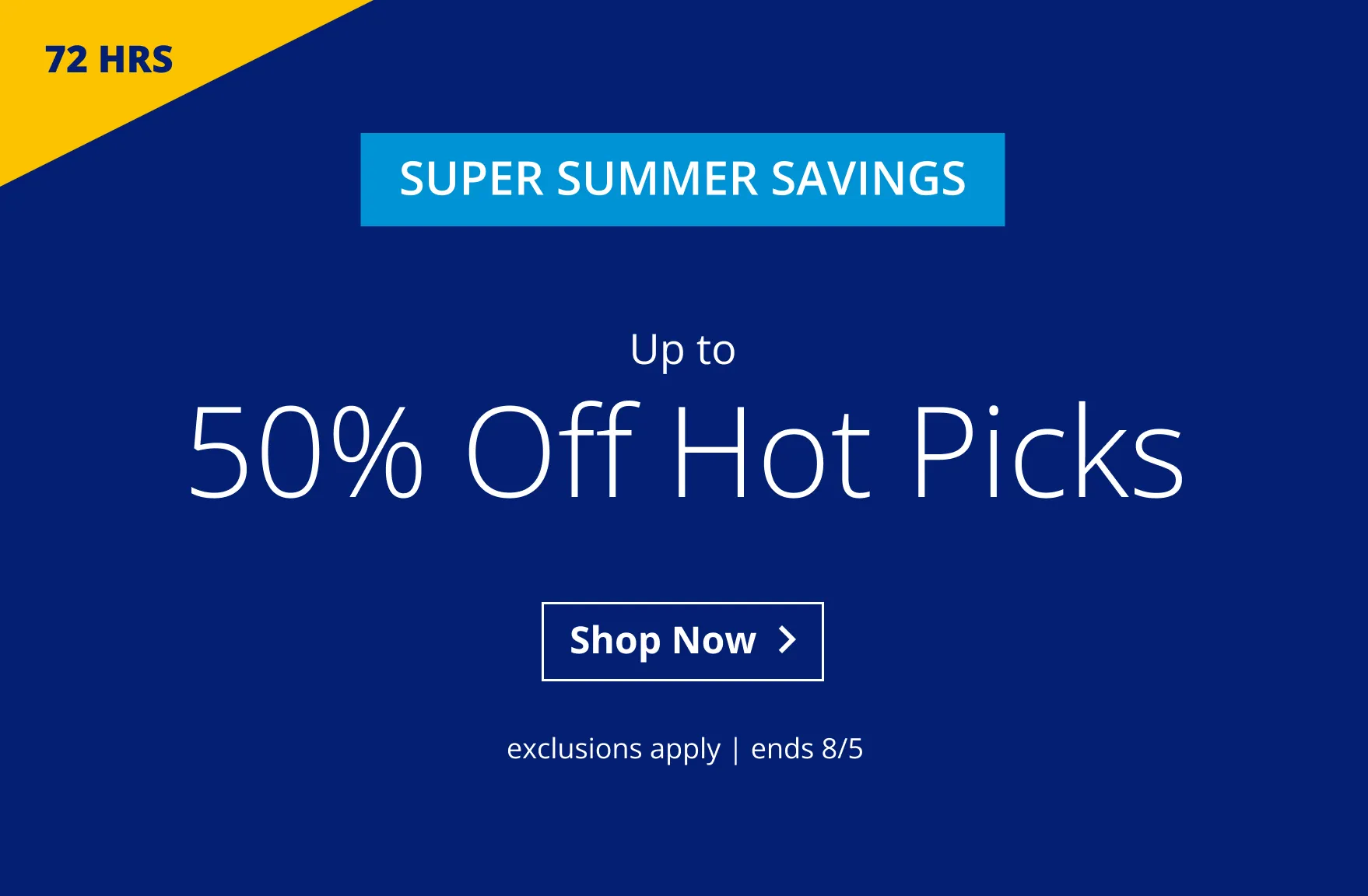 Up to 50% Off Hot Picks