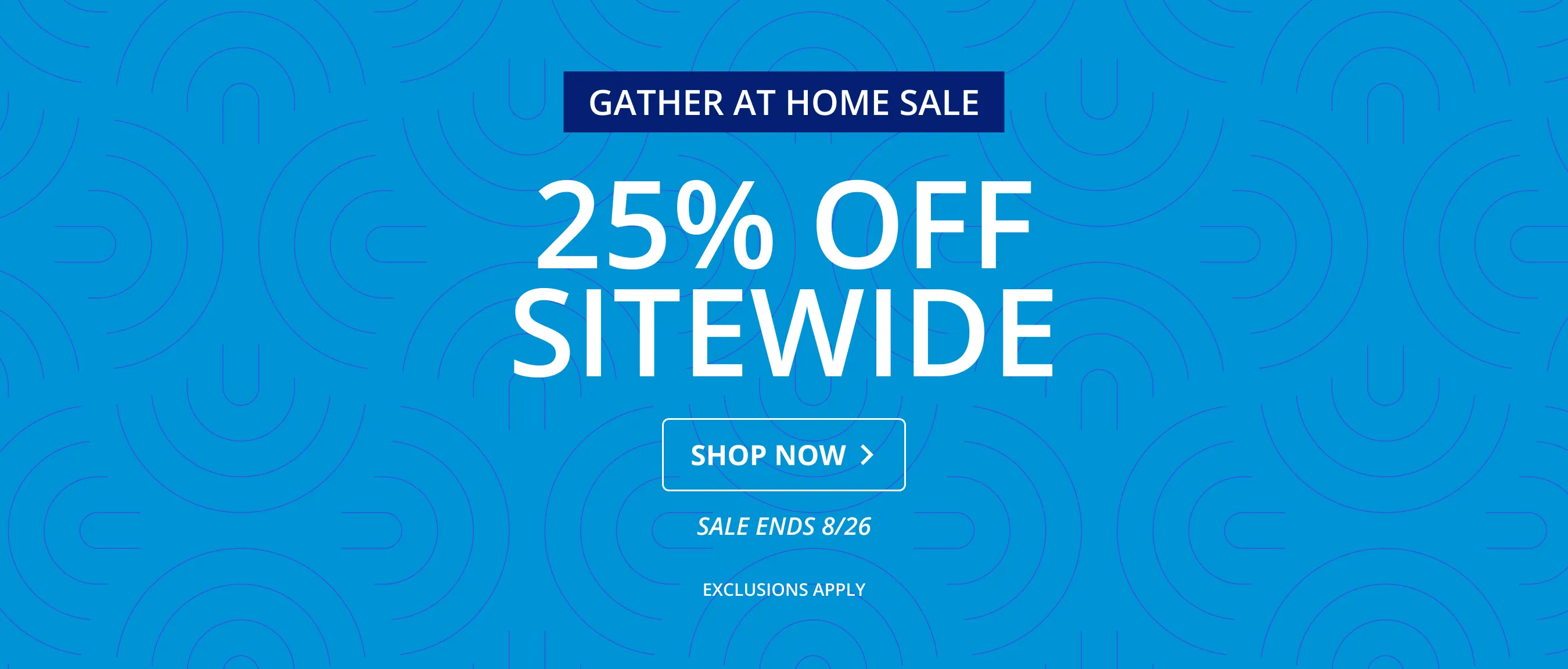 25% Off Sitewide