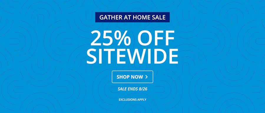 25% Off Sitewide