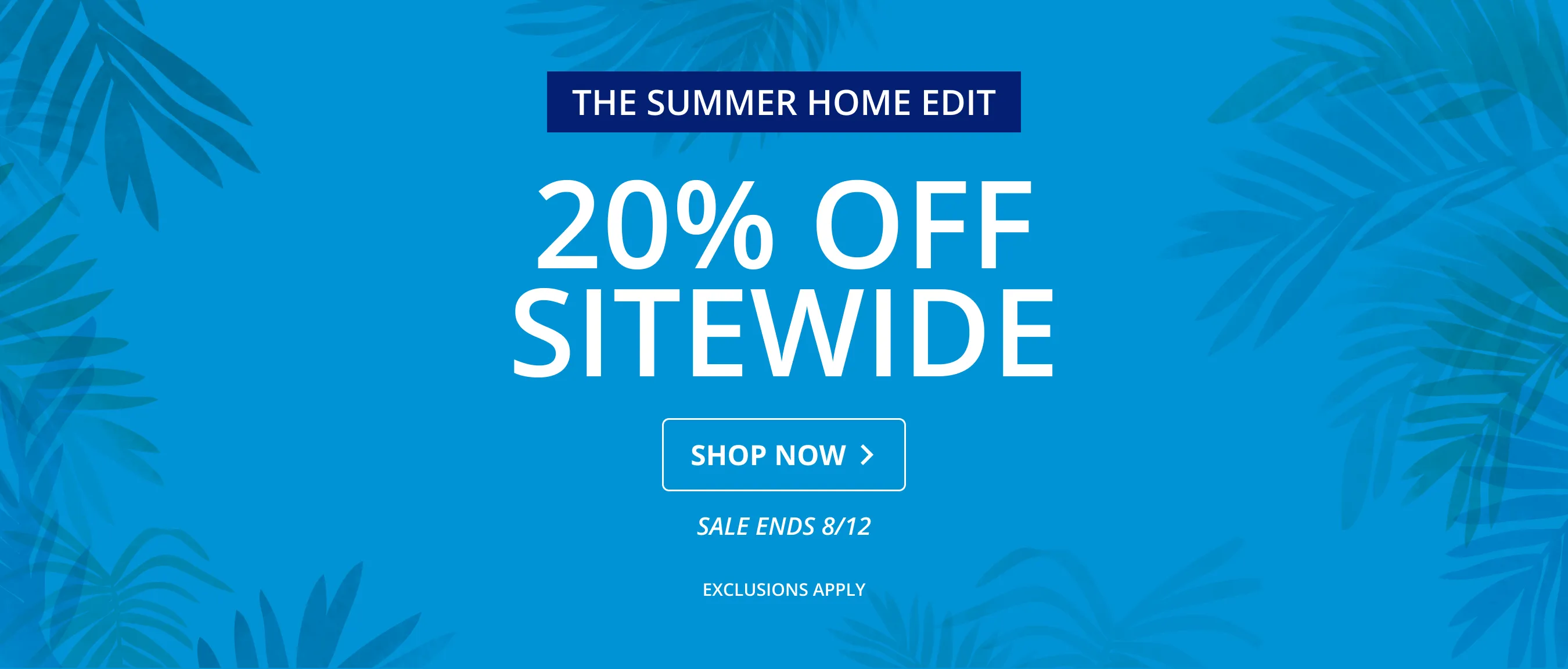 20% Off Sitewide