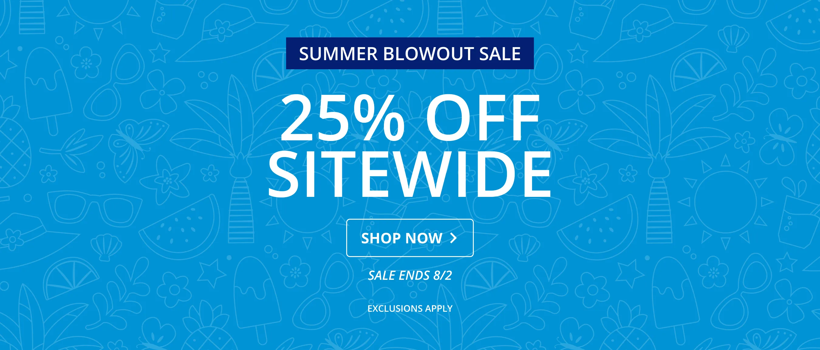 25% Off Sitewide