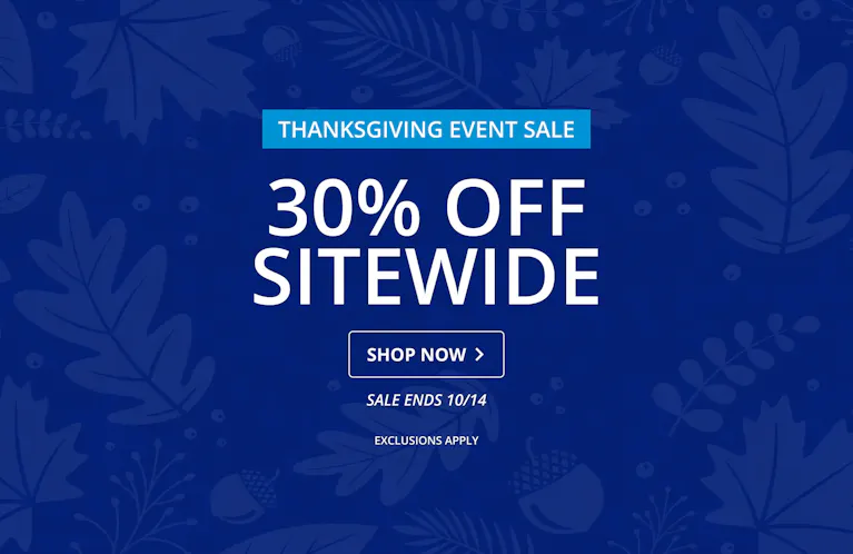 30% Off Sitewide