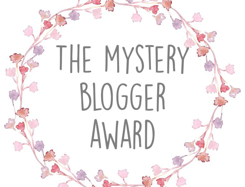 Mystery Blogger Award logo Mystery Blogger Award logo
