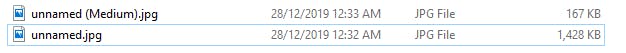 Proof of Image Resizer's compression rate Proof of Image Resizer's compression rate