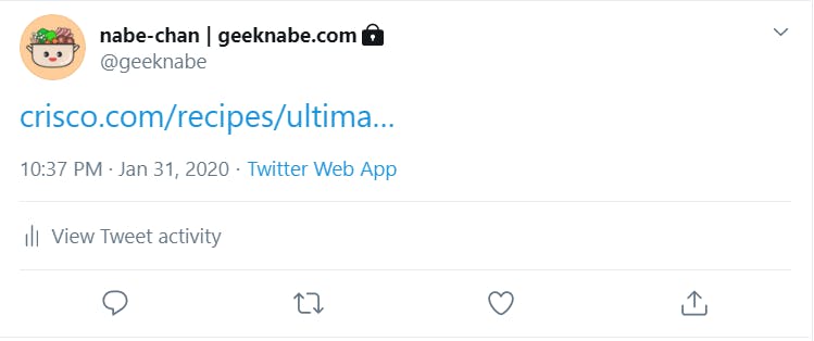 Link with no information shared on Twitter Link with no information shared on Twitter