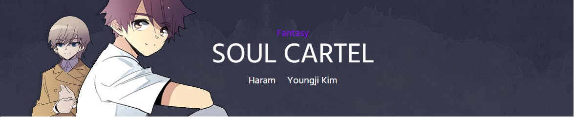 Soul Cartel banner screencapped from Webtoon. Soul Cartel banner screencapped from Webtoon.