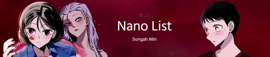Nano List banner screencapped from Webtoon Nano List banner screencapped from Webtoon