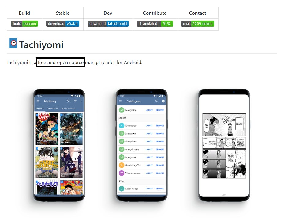 Our favourite manga reader is open source, and a potential project to be stored for the future weebs. Our favourite manga reader is open source, and a potential project to be stored for the future weebs.