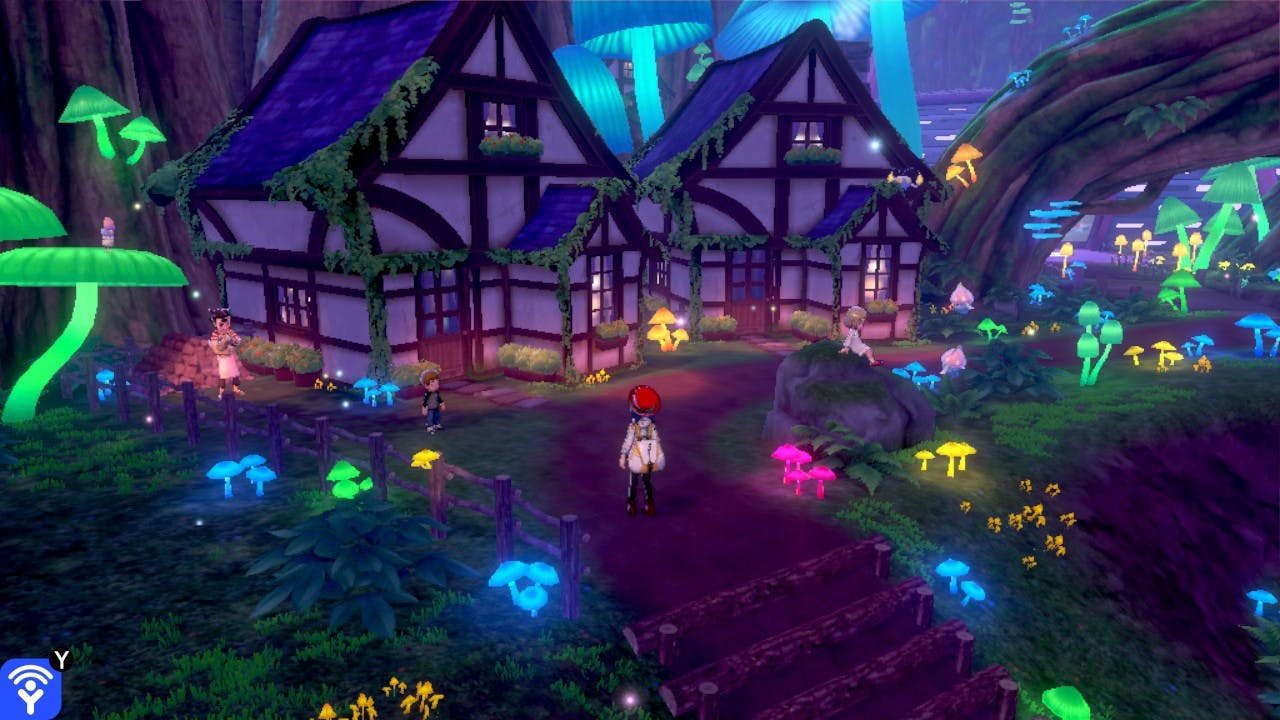 One of the beautiful towns in Pokémon Sword and Shield One of the beautiful towns in Pokémon Sword and Shield
