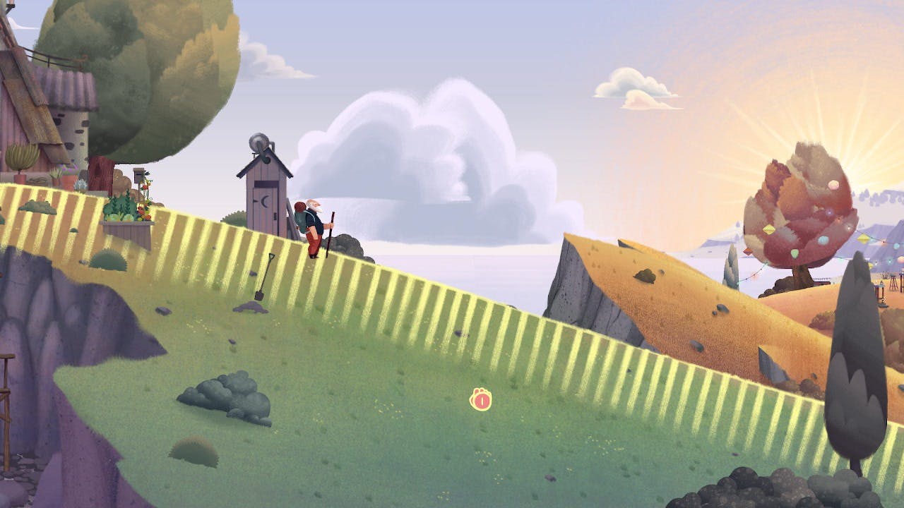 Old Man's Journey starting scene Old Man's Journey starting scene