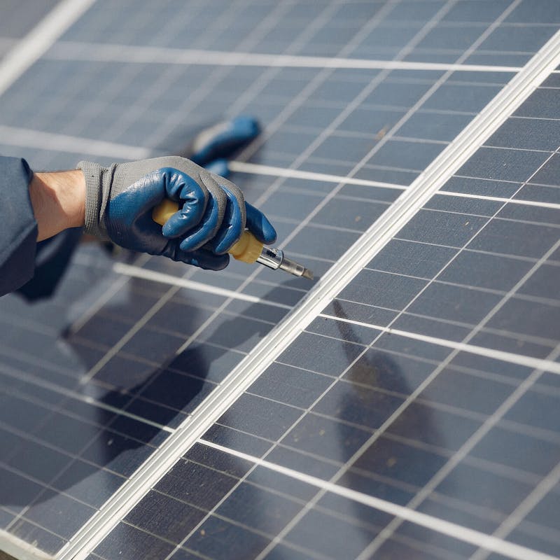 Antireflexschicht auf Solarmodulen