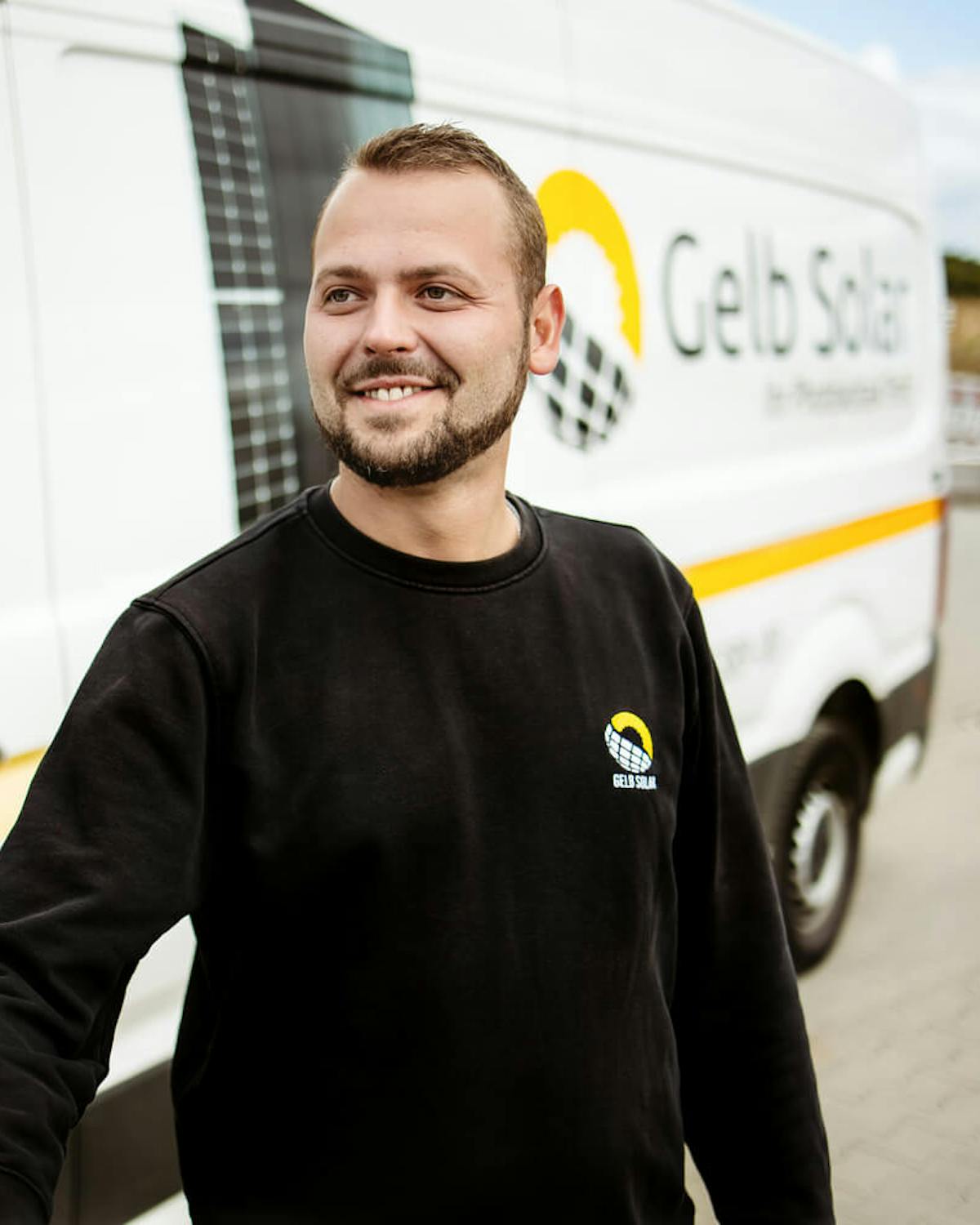 Mitarbeiter Gelb Solar