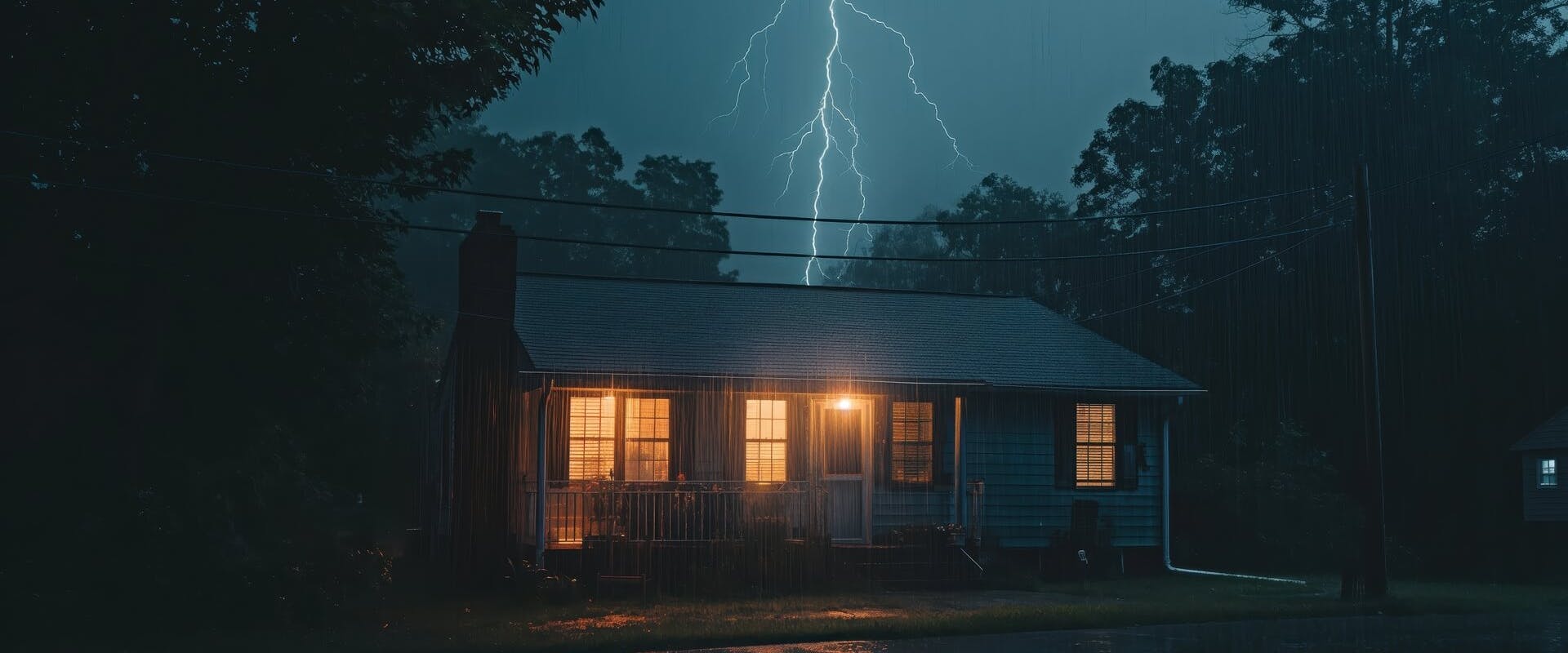 Blitzschutz und PV-Anlage bei Gewitter
