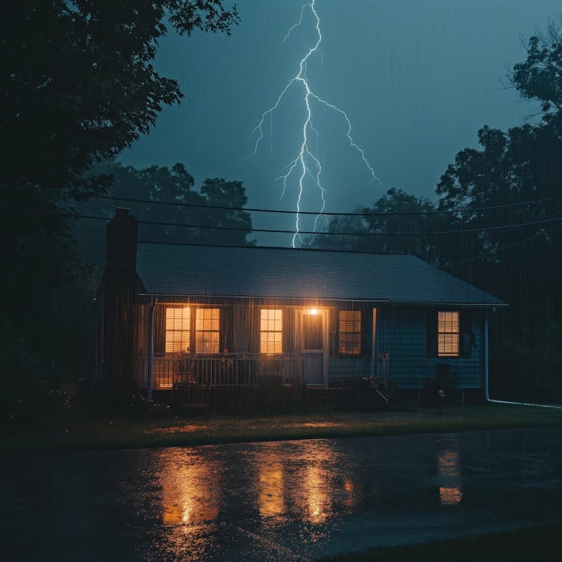 Blitzschutz und PV-Anlage bei Gewitter