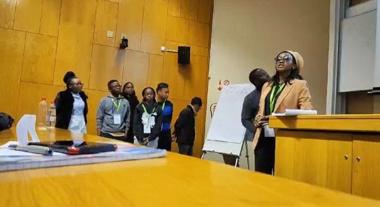 A speech at an anti-microbial resistance conference by GSA