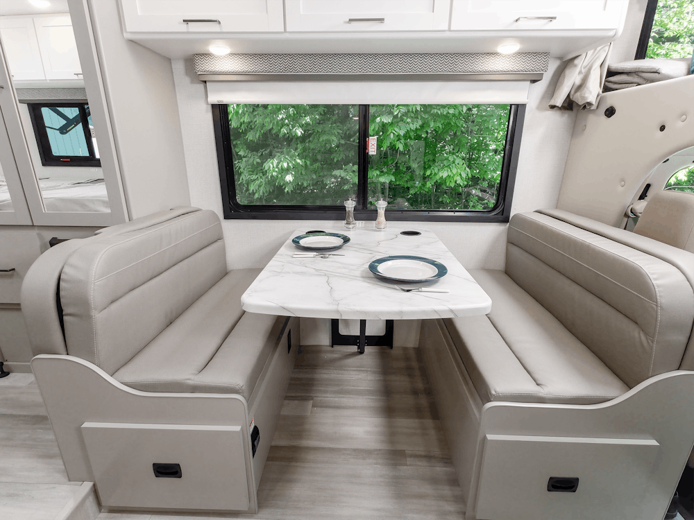 2026 Geneva 21VT Fashion Gray Cali Collection Dinette