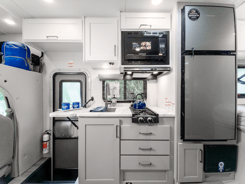 2026 Geneva 21VT Fashion Gray Cali Collection Kitchen