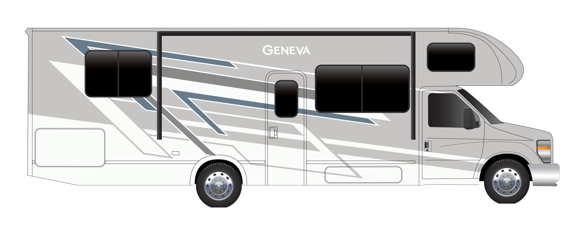 2026 Geneva Blue Full Body Paint