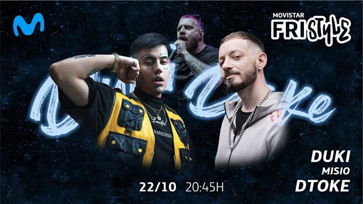 Dtoke vs Duki: Ver la batalla de Movistar FRIstyle ¡Misio será el host!