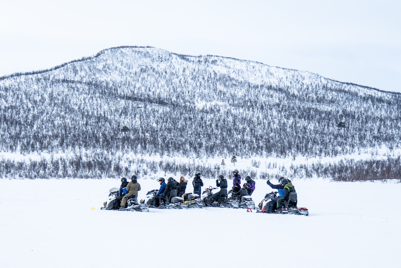 Snowmobiling