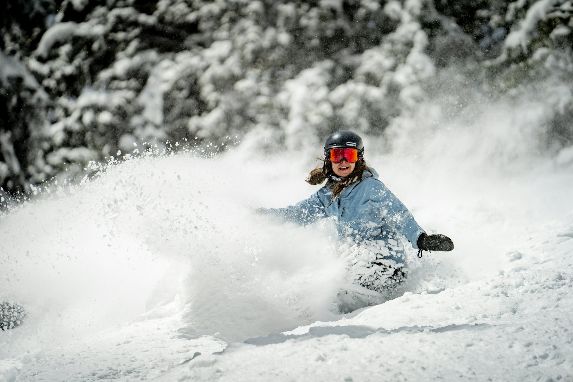 SNOWBOARDING AT ASPEN SNOWMASS