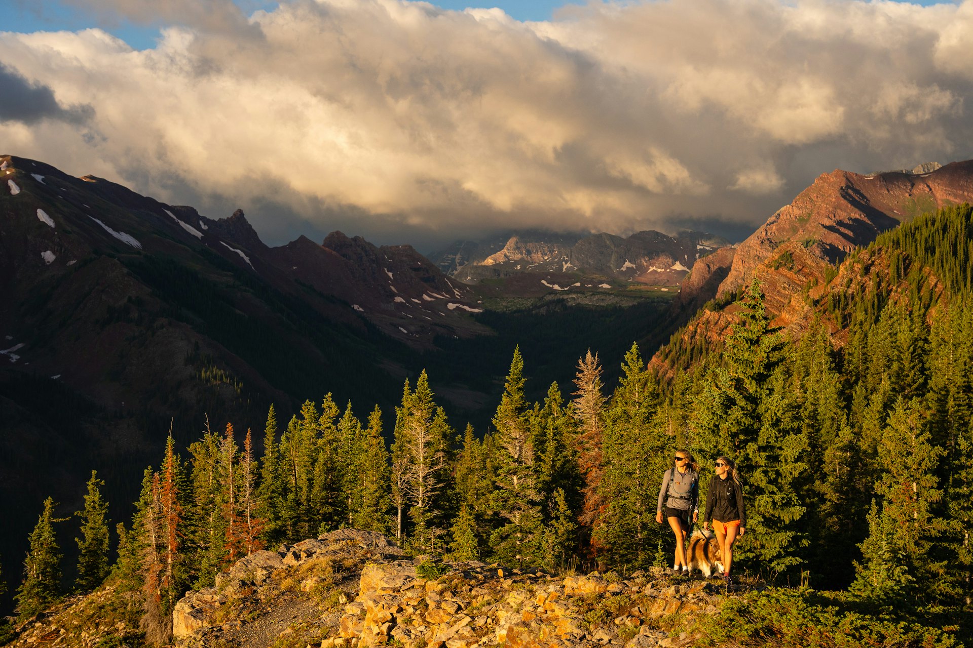 hiking at snowmass