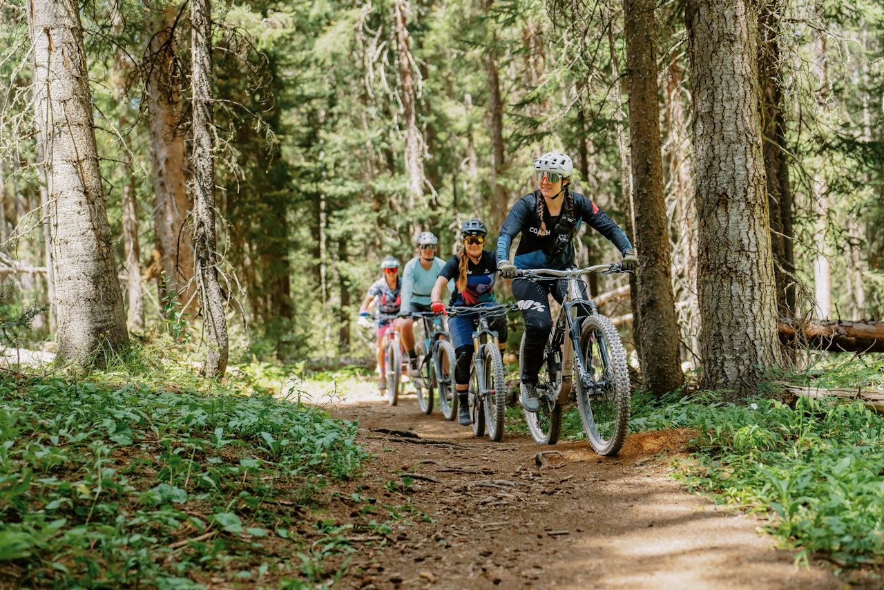 biking at aspen snowmass