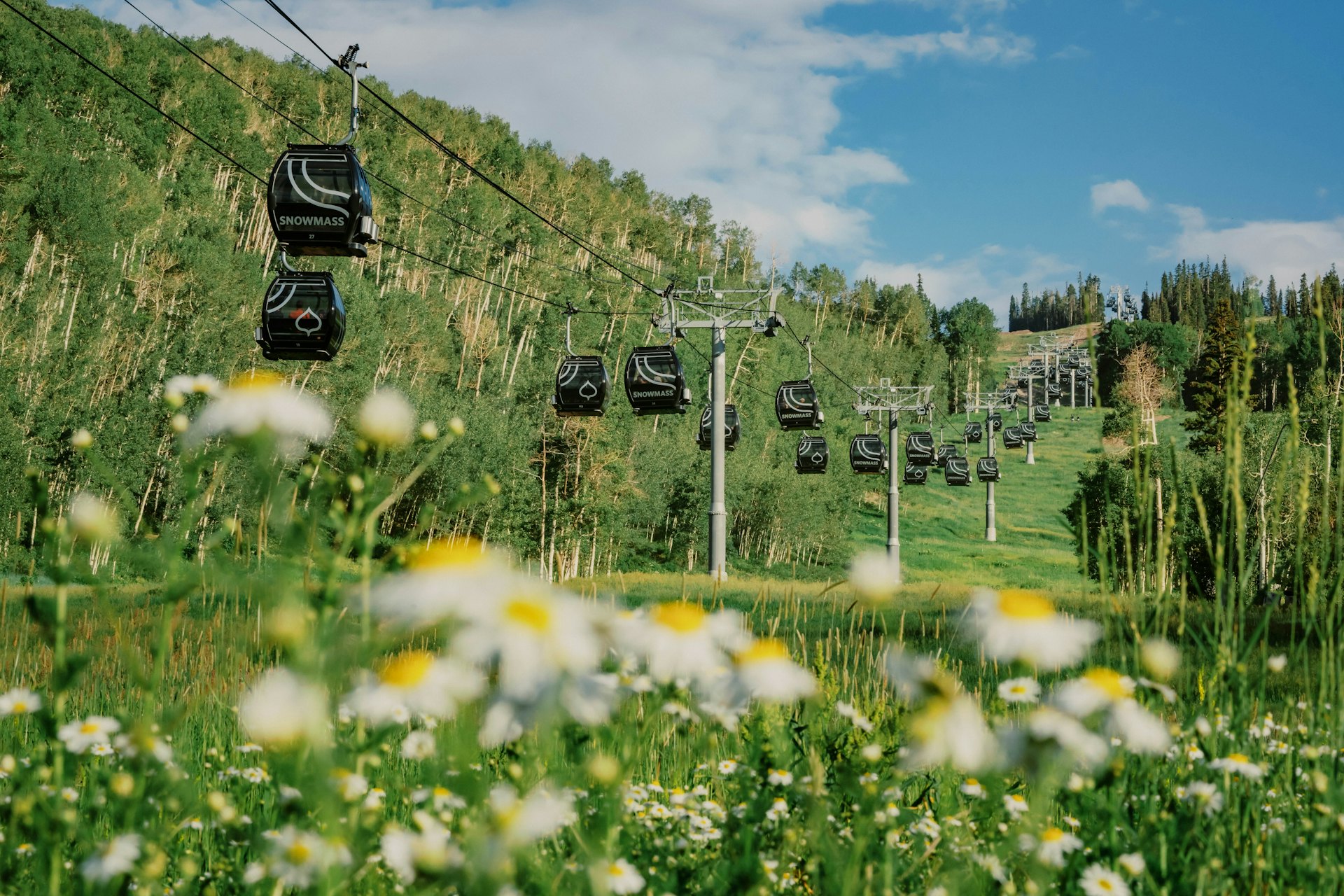 Gondola Snowmass summer