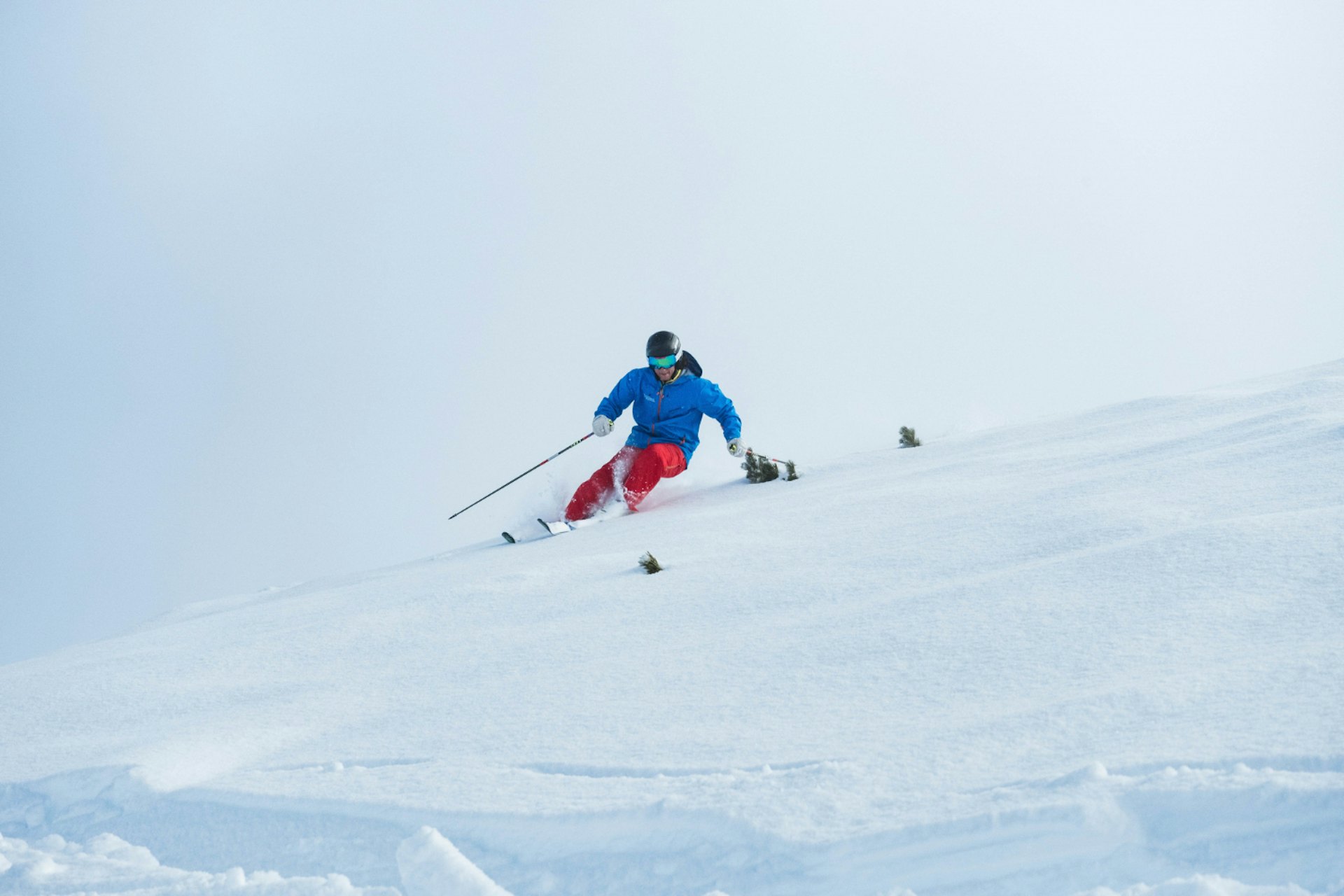 Expert skiing at Whistler