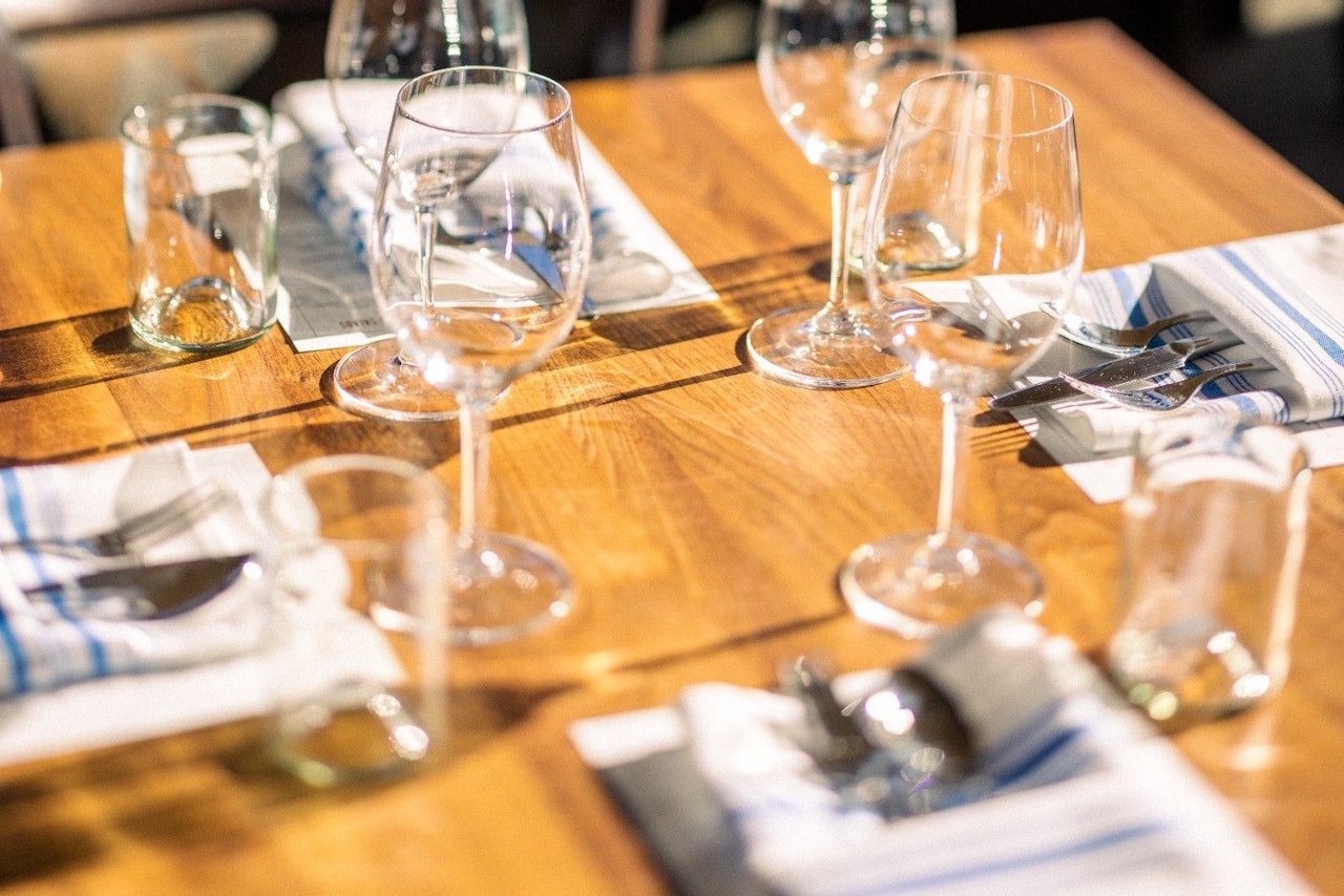Dining at Snowmass in Colorado, USA.