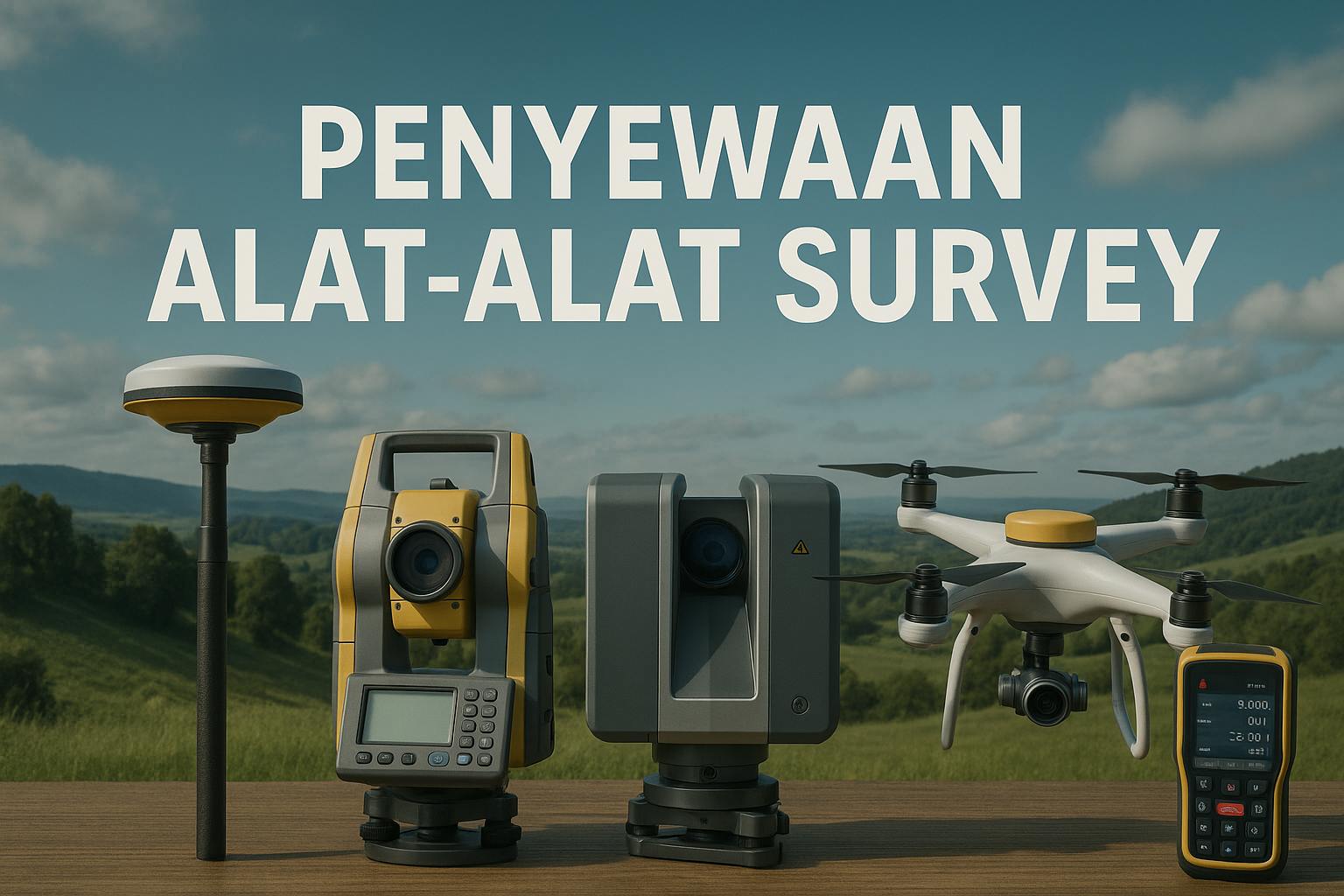 Rental, Kalibrasi, dan Training Alat Survey