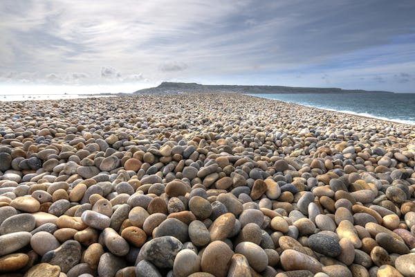 Chesil Beach in Dorset