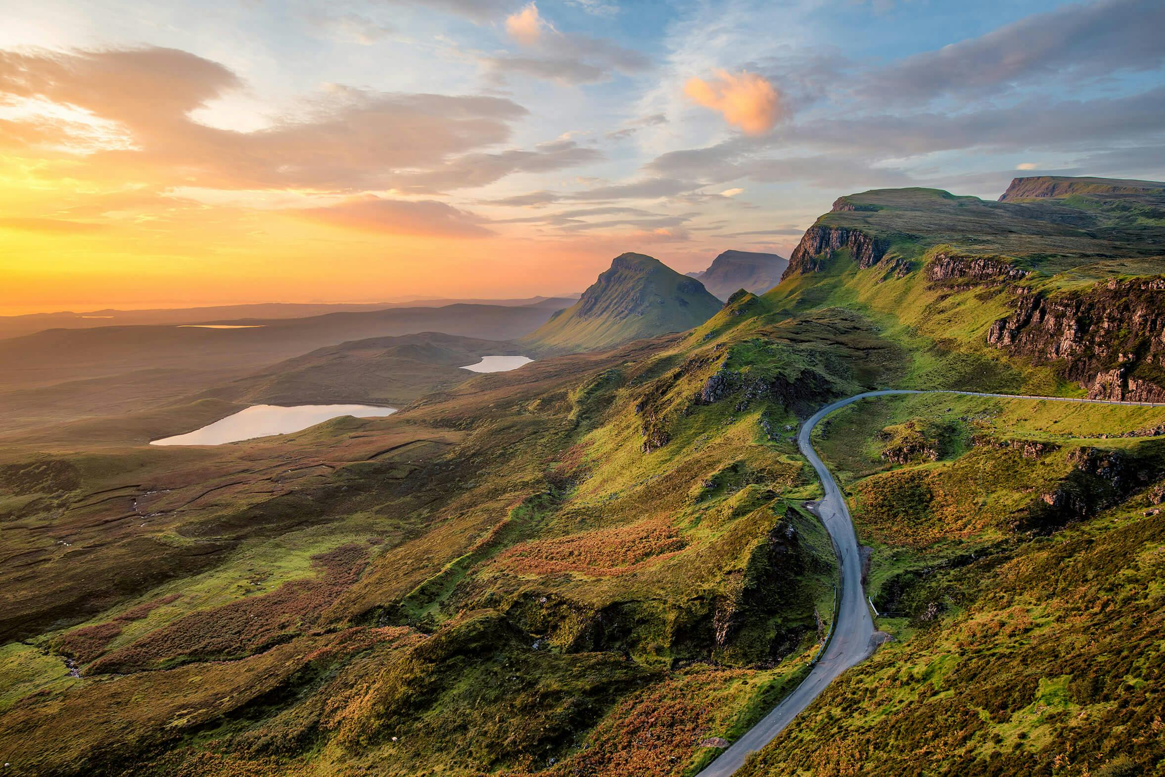 The Quiraing on the Isle of Skye