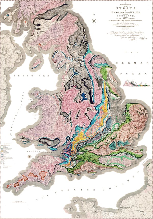 William Smith’s A Geological Map of England and Wales and Part of Scotland