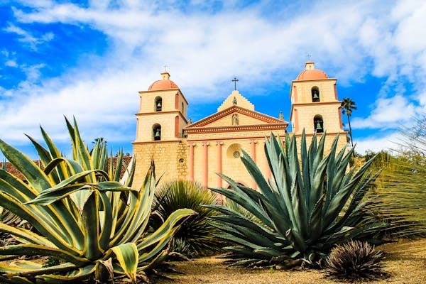 The capilla at Mission Santa Barbara