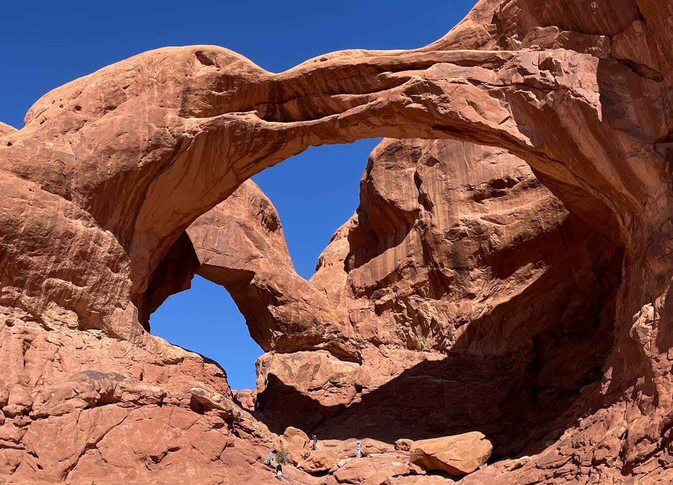 Double Arch at Arches National Park